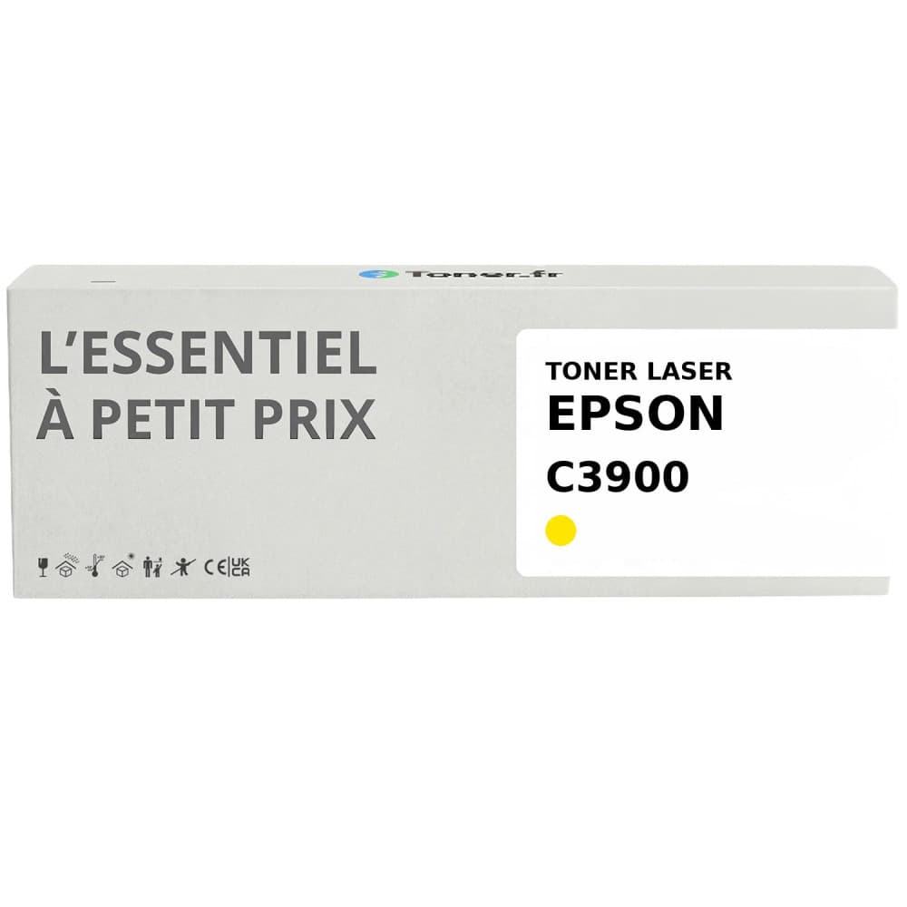 Toner compatible Epson C3900 Jaune