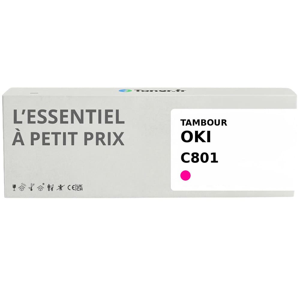Tambour compatible Oki C801 Magenta